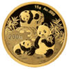 Moneda Oro Panda Chino 200 Yuanes 15 gramos de oro 2025