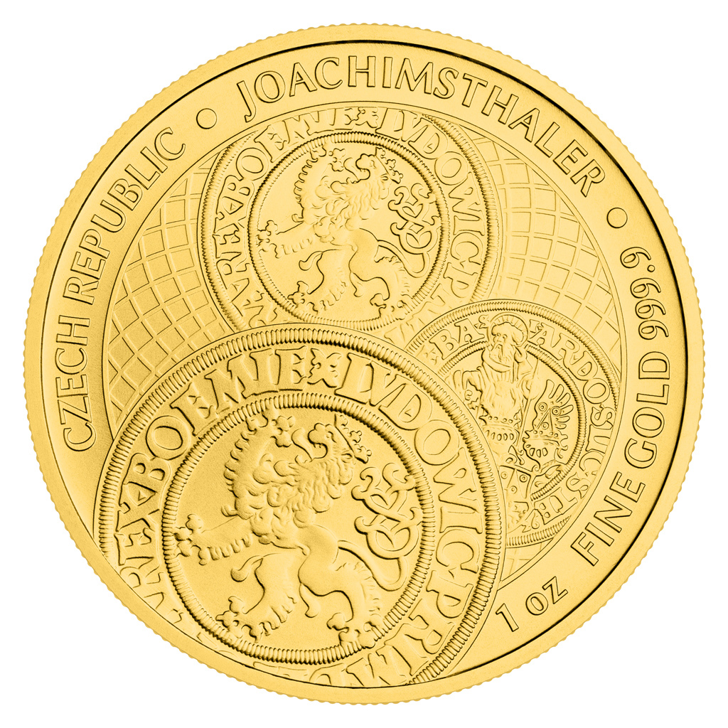 Moneda de Oro Thaler 1 Oz - 31.1 gramos Republica Checa 2024