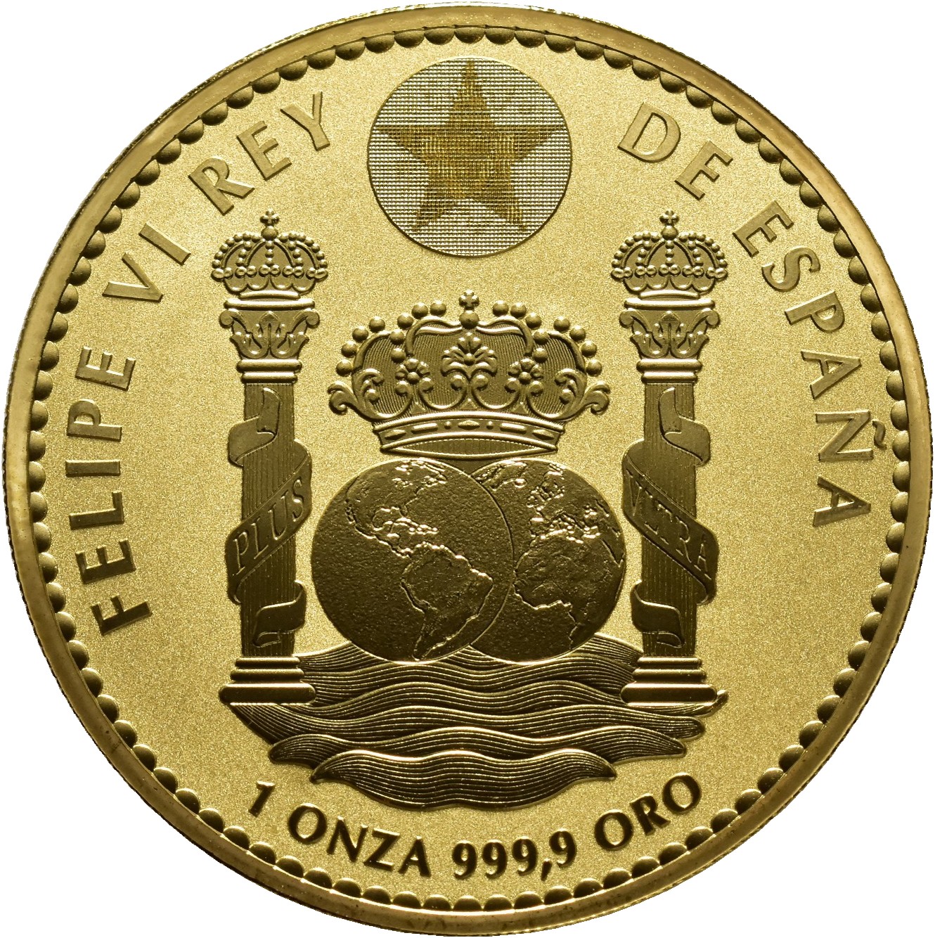 Moneda 1 Onza 31.10 Gramos oro OSO PARDO - 1,5 Euros - Año 2025 España