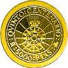 Moneda de oro 1,68gr 999 España 1989 5.000 pesetas "500º Aniversario del Descubrimiento de América"