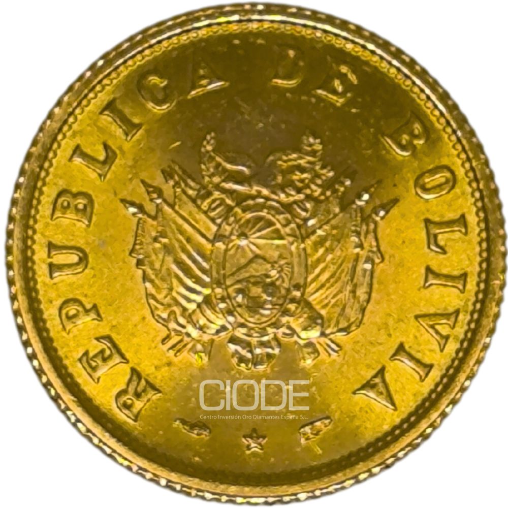 7.78G 1952 BOLIVIA LEI 900 REVOLUCION 1952