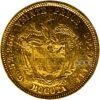 Moneda de oro 20 pesos 1871 Estados Unidos de Colombia 32.258gr Bogota LEI 900 Catalogacion de archivo N14
