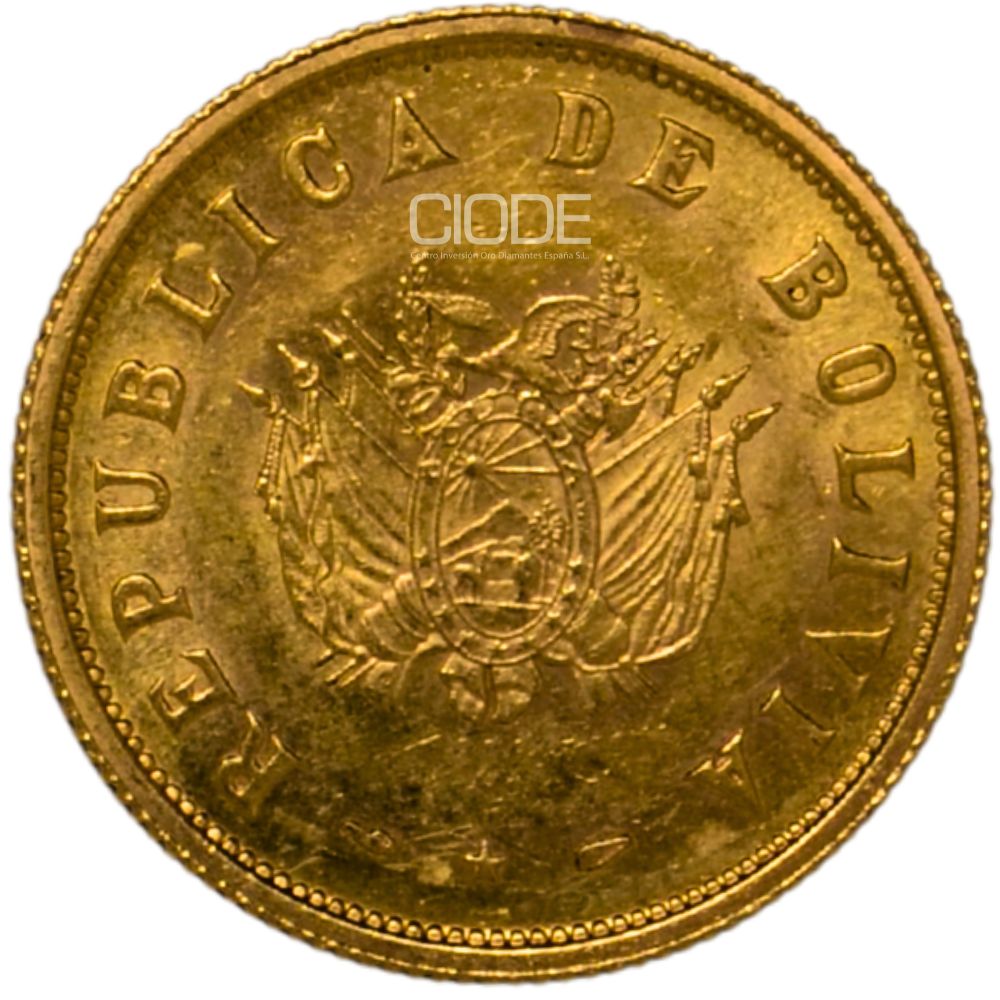 BOLIVIA 15.56G 1952 900